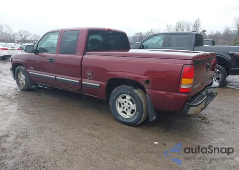 2000 Chevrolet Silverado 1500 Ls from USA, damaged, VIN 2GCEC19T3Y1105325